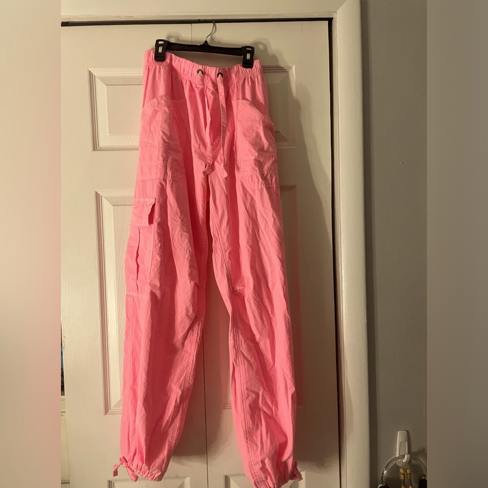 Hot Pink cargo pants